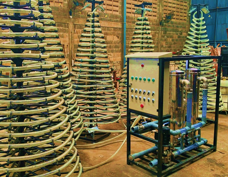 Implementation of Water Tree Bioreactor for Shrimp Farm Wastewater Treatment